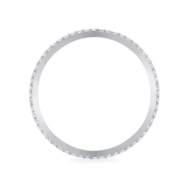 Stackable Diamond Rosée du Matin Ring, White Gold