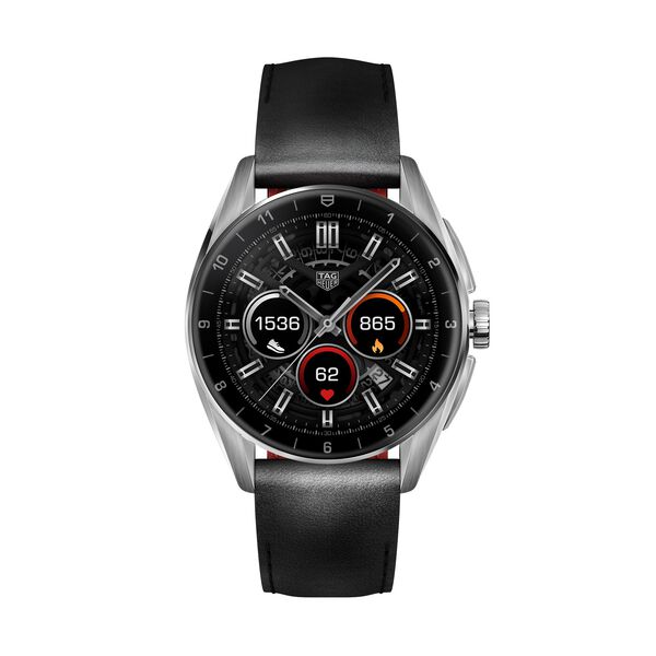 Connected Calibre E4 42 mm en acier inoxydable