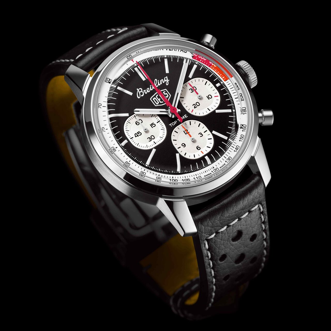 /Breitling AB01765A1B1X1 Top Time B01 Deus Automatic Chronograph 41 mm Stainless Steel Front Lifestyle image number 3