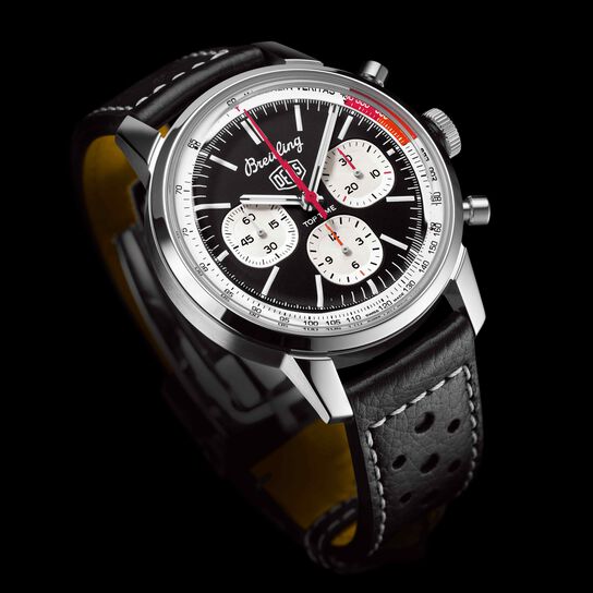 /Breitling AB01765A1B1X1 Top Time B01 Deus Automatic Chronograph 41 mm Stainless Steel Front Lifestyle image number 3