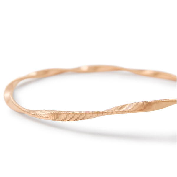 Bracelet jonc Marrakech en or rose
