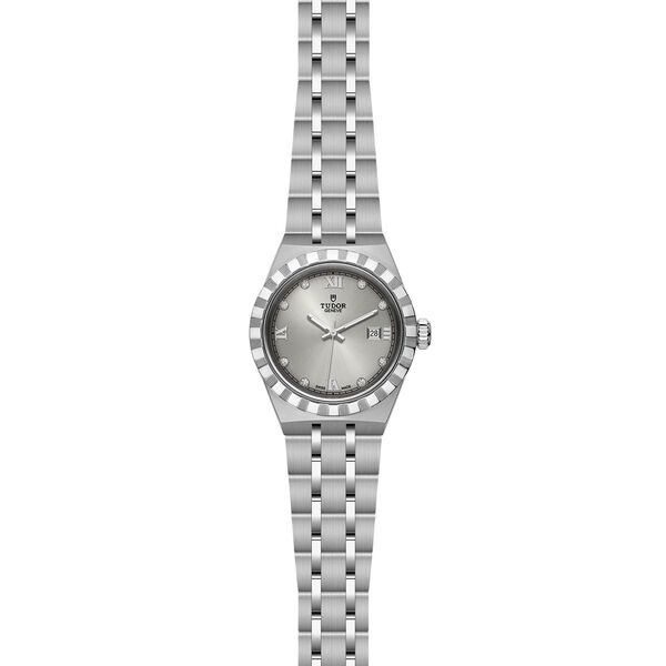 TUDOR Royal Automatic 28 mm Stainless Steel and Diamond