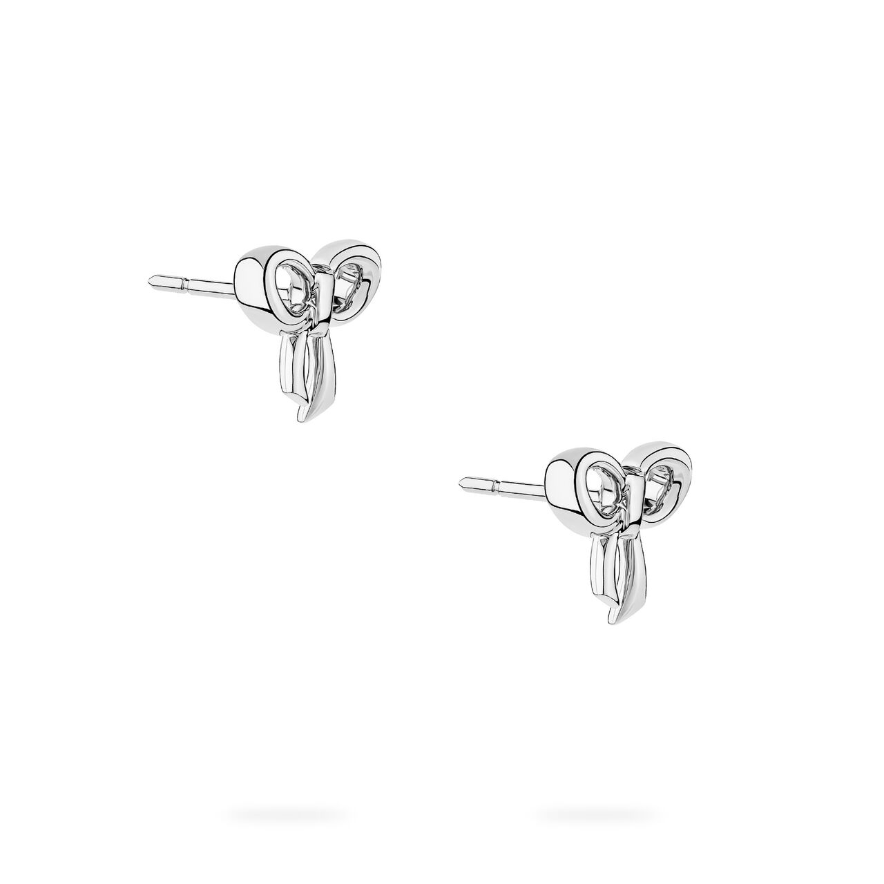 Birks Essentials Sterling Silver Bow Earrings for Kids image number 2