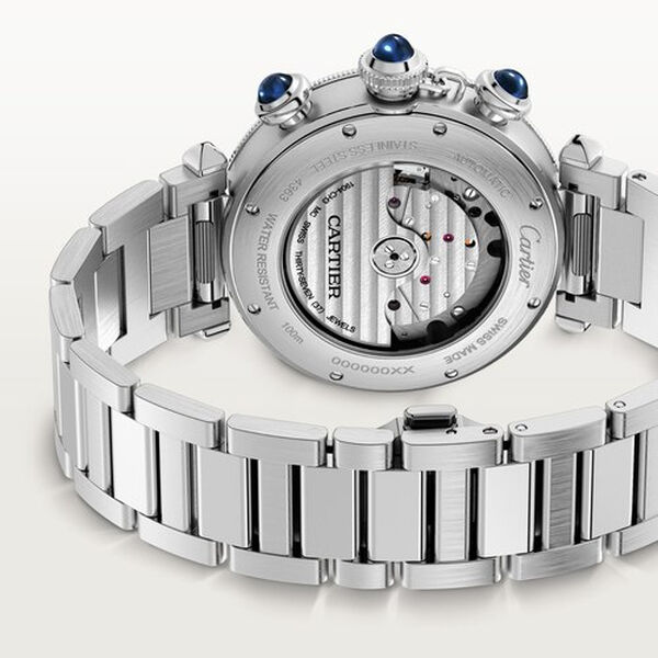 Pasha de Cartier Automatic Chronograph 41 mm Stainless Steel