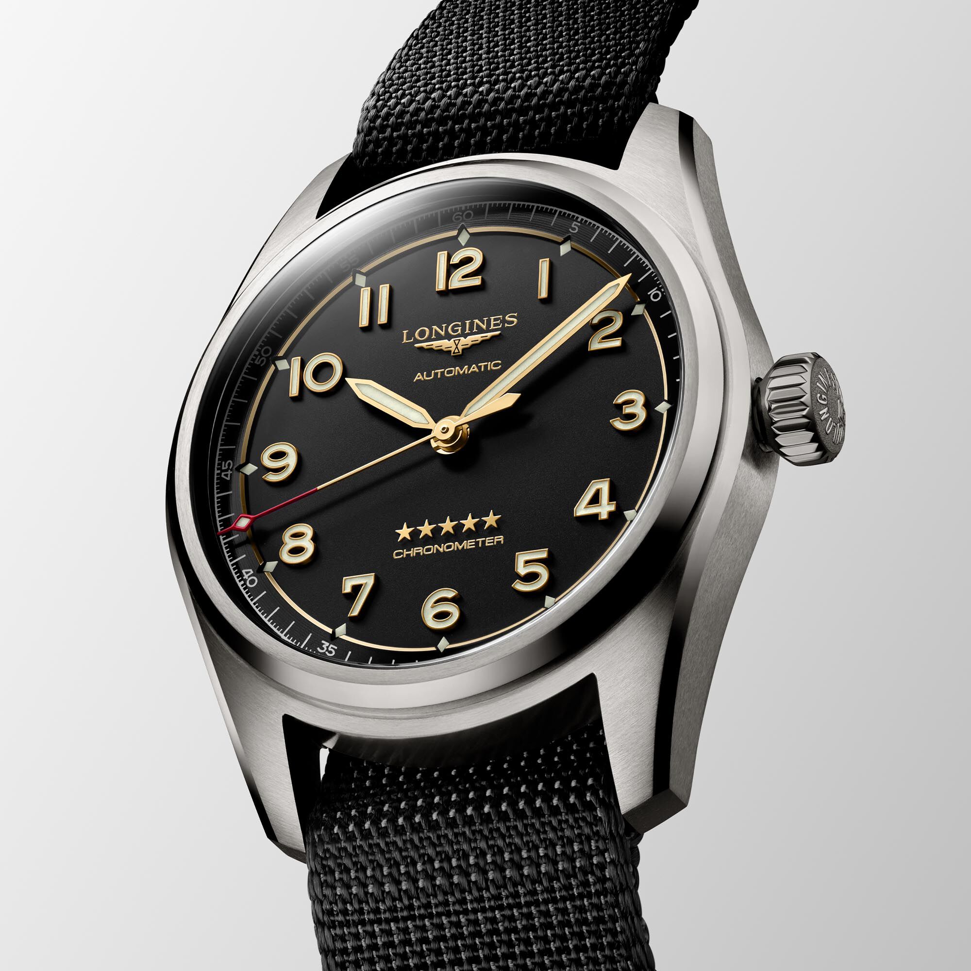 Longines black face hotsell
