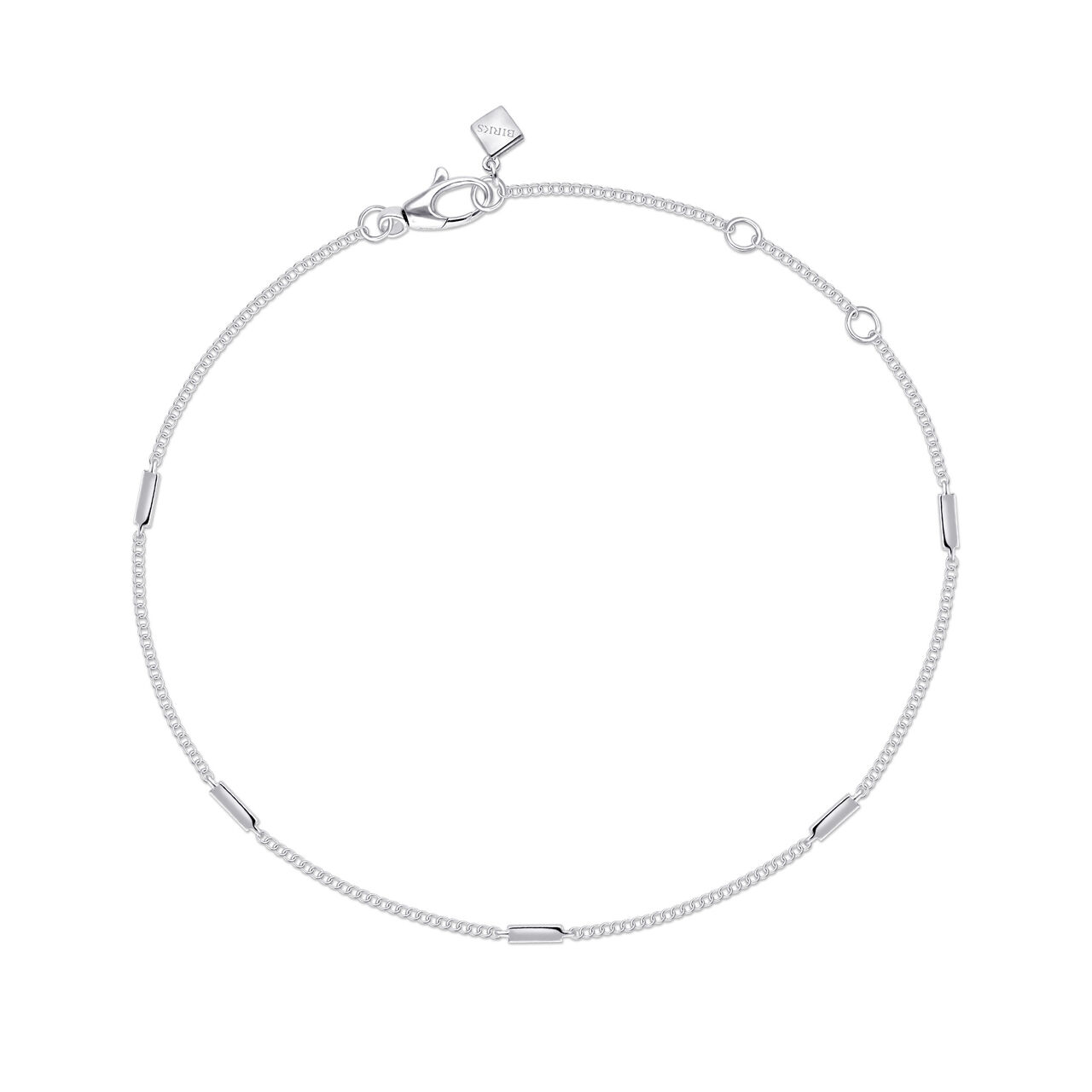 Birks Iconic Rosée Du Matin Sterling Silver Station Bracelet image number 0