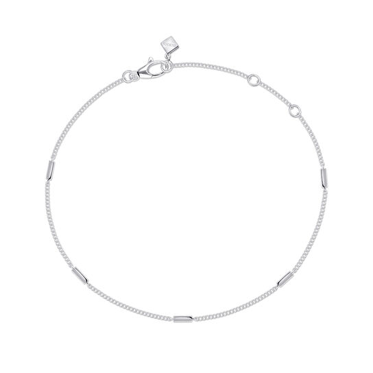 Birks Iconic Rosée Du Matin Sterling Silver Station Bracelet image number 0