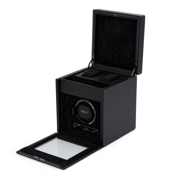 Remontoir de montre British Racing 1 pièce avec rangement noir