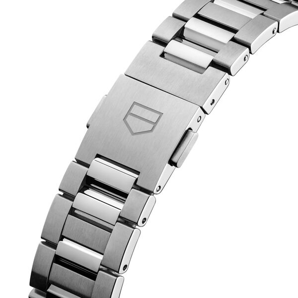 Carrera 36 mm automatique en acier inoxydable et diamants