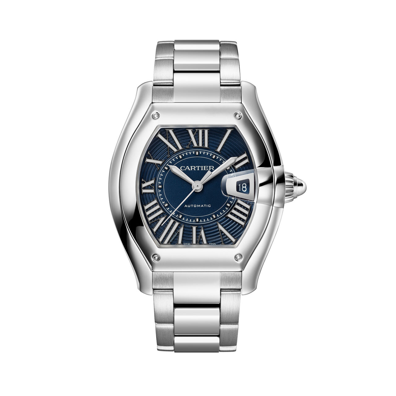 Cartier Roadster Large Automatic 47 X 39 mm Stainless Steel image number 0
