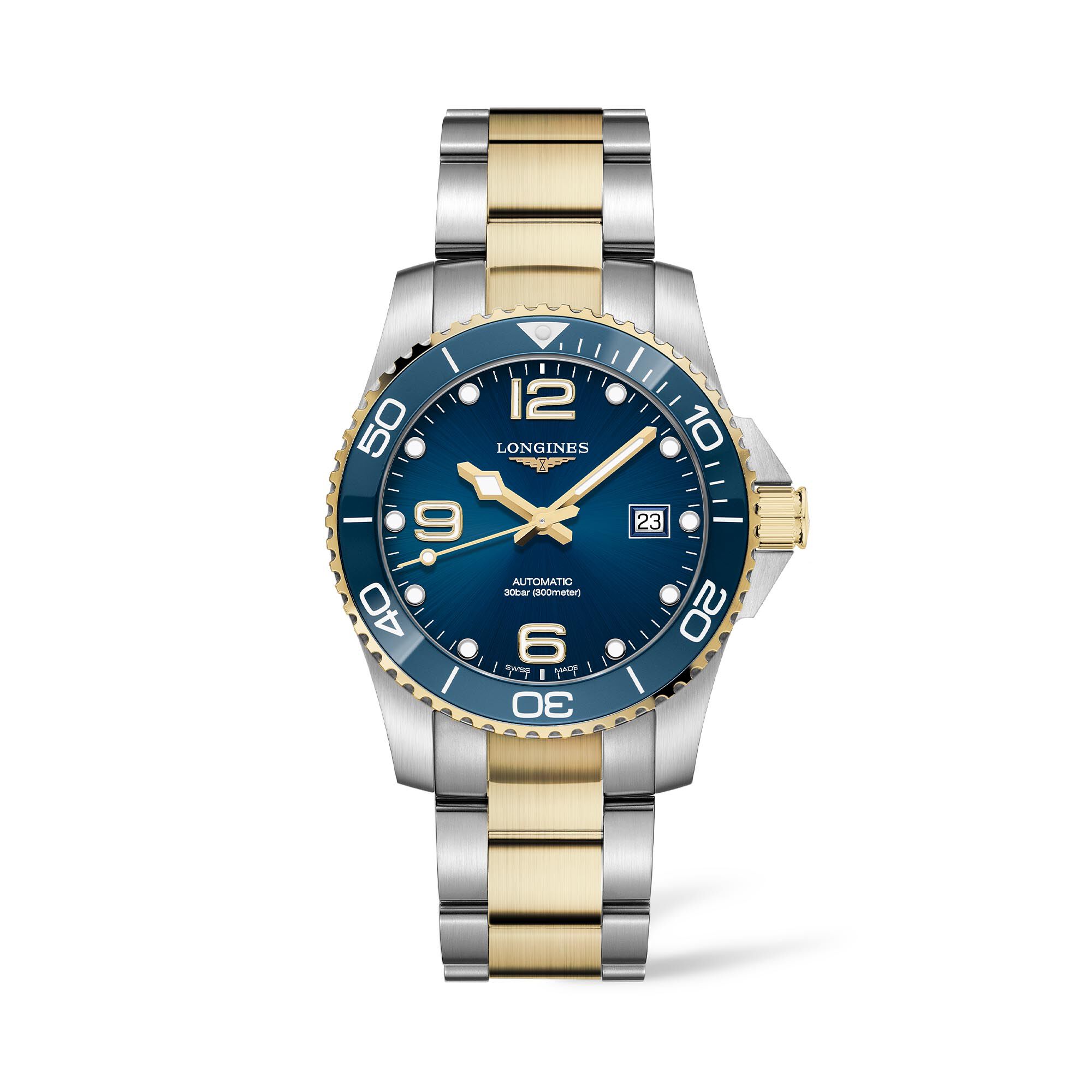 Hydroconquest Automatic 41 mm Stainless Steel PVD Longines L3.781.3.96.7