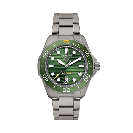 tag heuer aquaracer automatic titanium 43mm wbp208b.bf0631 front image number 0