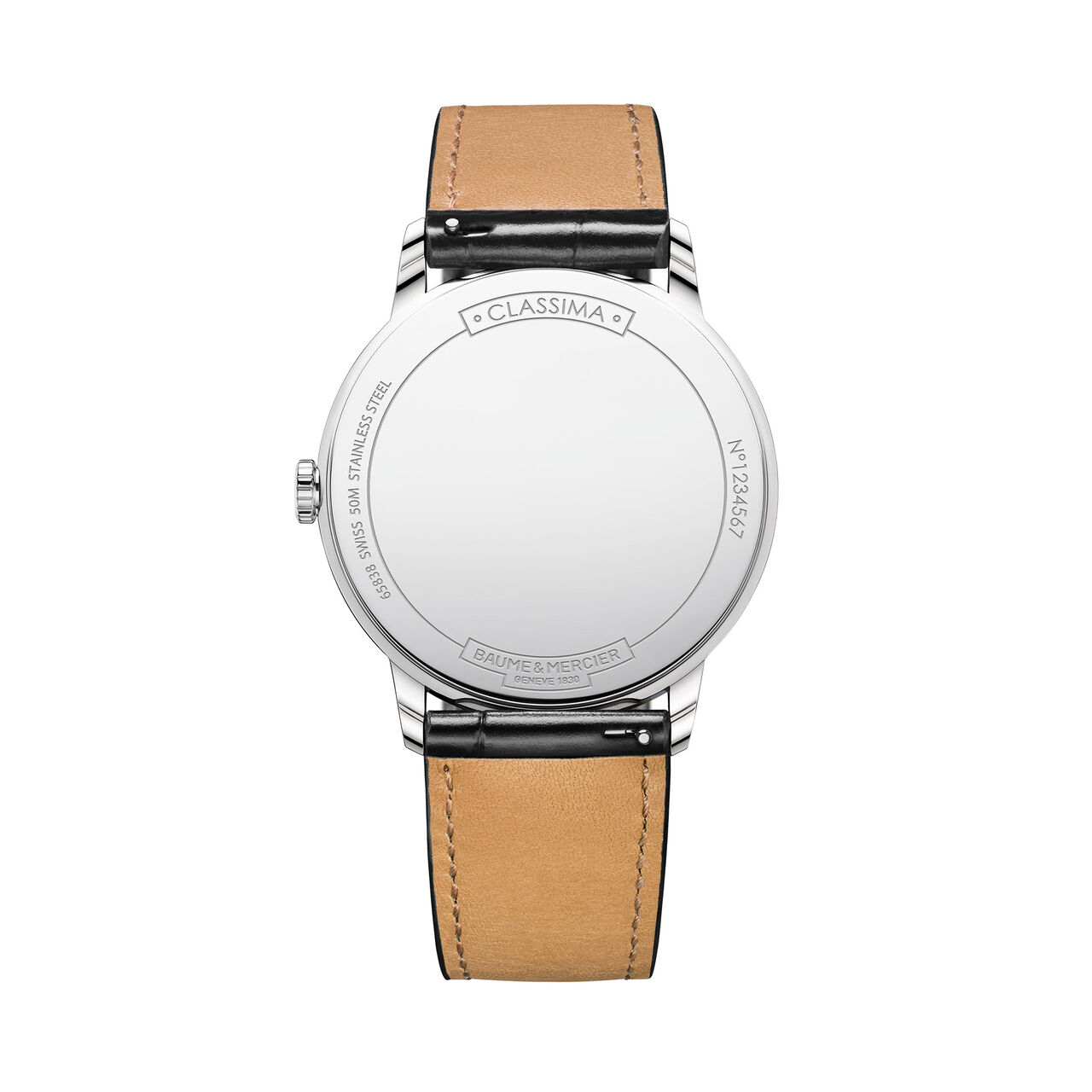 Classima 42 mm quartz en acier inoxydable image number 1