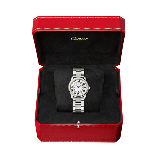 Ronde Solo de Cartier Small model Quartz 29 mm Stainless Steel image number 2