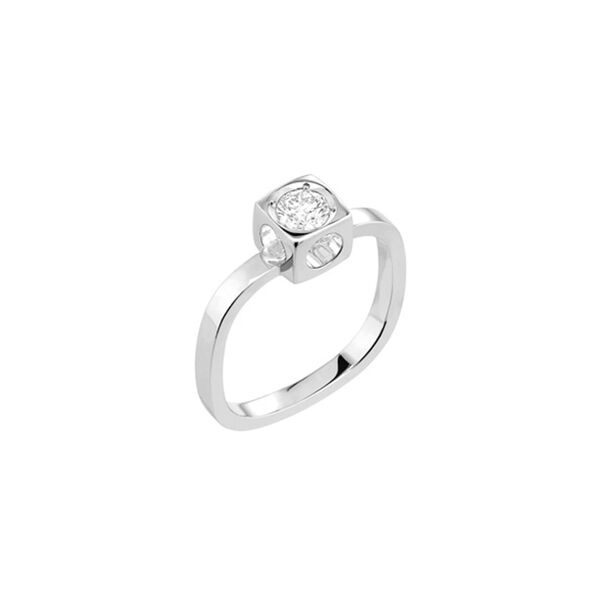 Le Cube Diamant White Gold Diamonds Ring