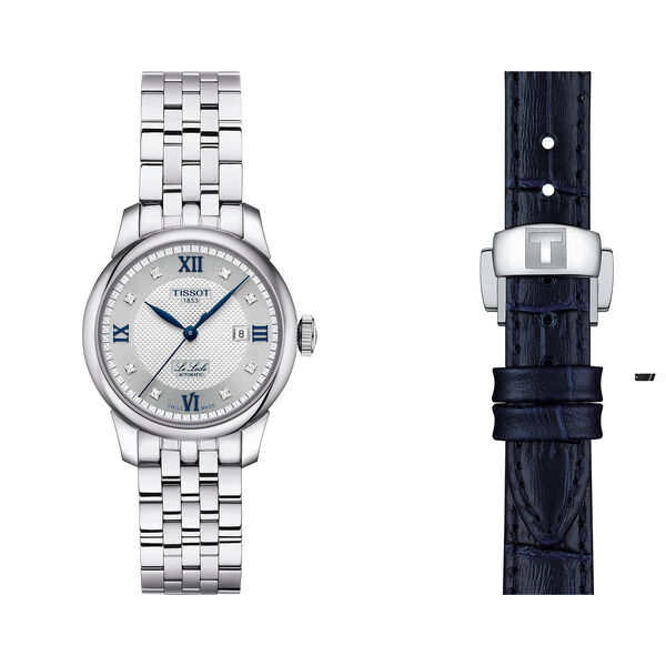 Le Locle 20th Anniversary 29 mm automatique en acier inoxydable et diamants