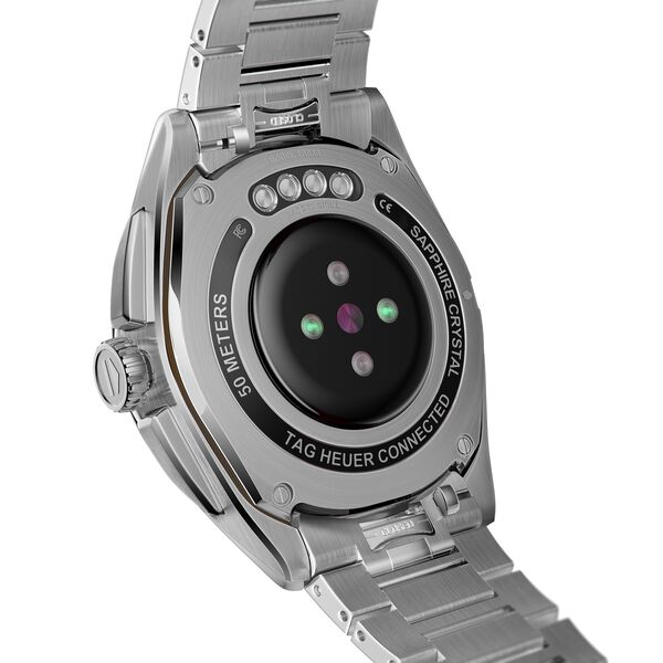 Connected Calibre E4 42 mm en acier inoxydable