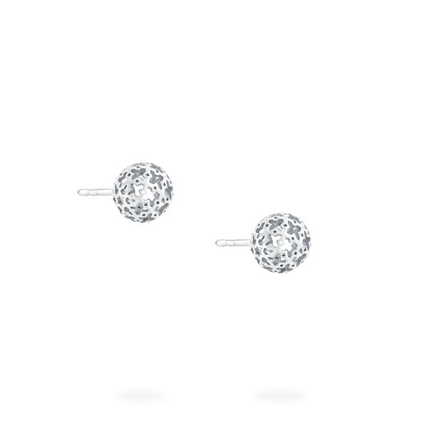 Boutons d'oreilles en argent