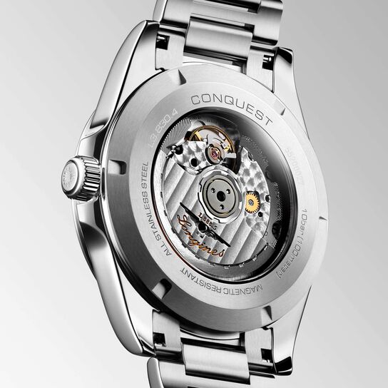 Longines Conquest Automatic 41 mm Stainless Steel L3.830.4.72.6 Back image number 4