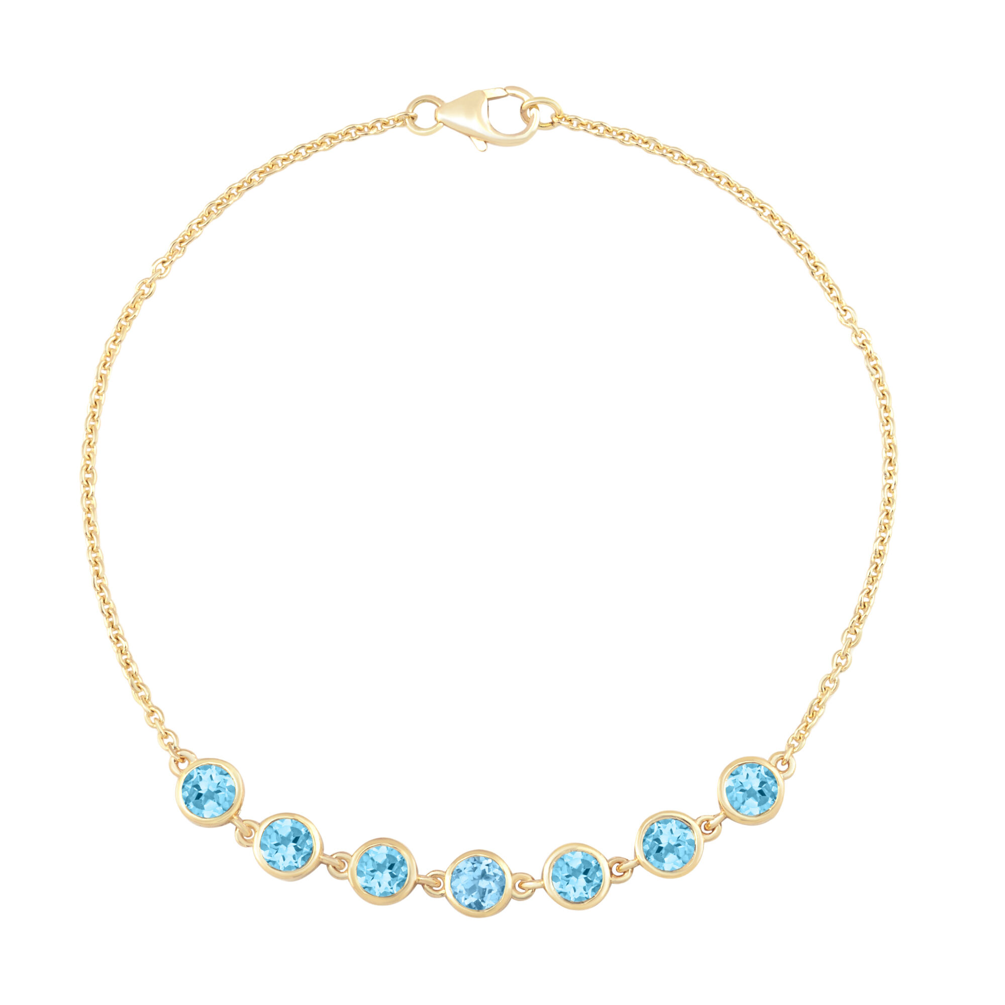 Topaz Chain Bracelet