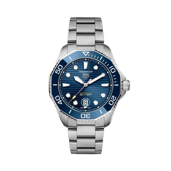 tag heuer aquaracer automatic steel 43 mm wbp201b.ba0632 front image number 0