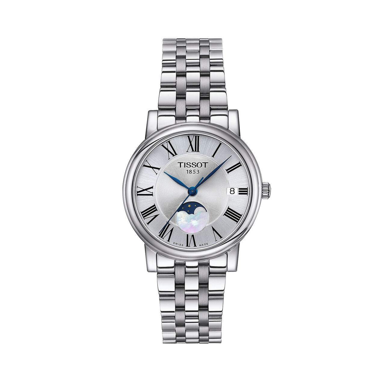 Tissot Carson Premium Quartz Moonphase 32 mm Stainless Steel image number 0