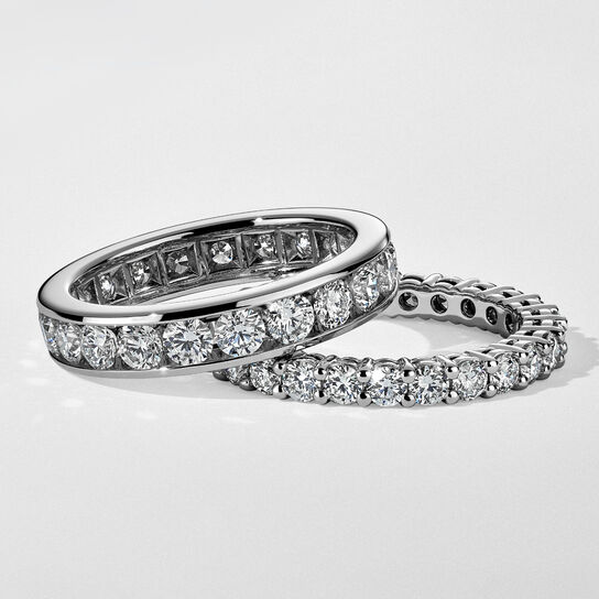 Bijoux Birks 2.42ct Diamond Set Eternity Band image number 1