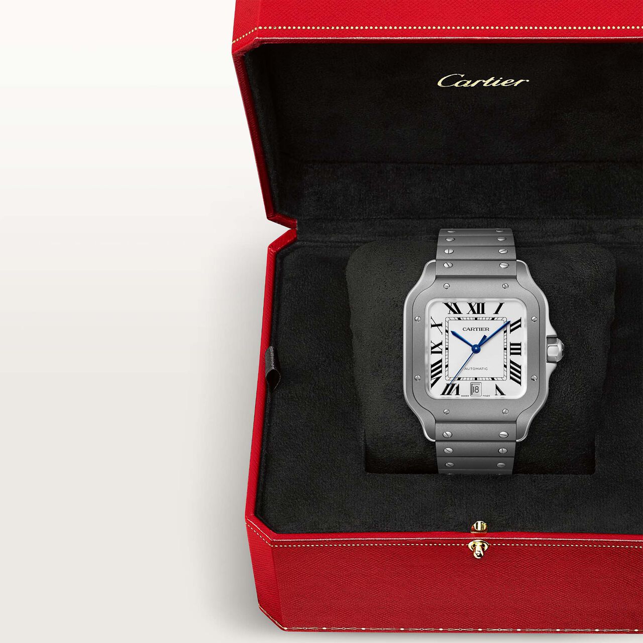 Cartier Santos de Cartier Large Automatic 40 mm Titanium image number 4