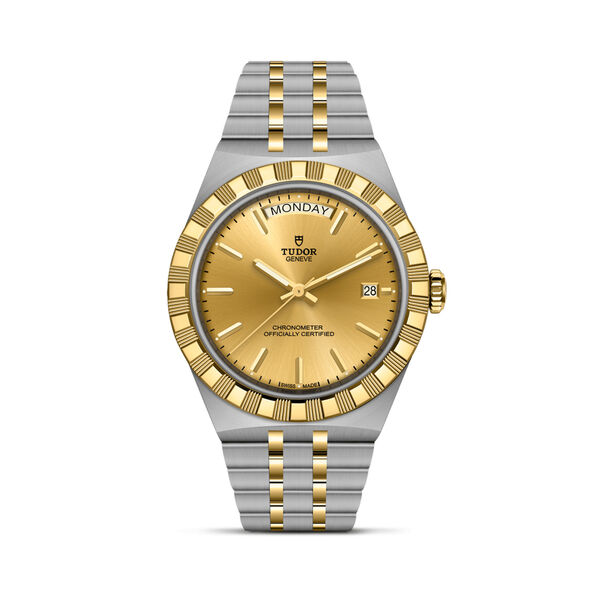 Royal Automatic 40 mm Stainless Steel and Yellow Gold