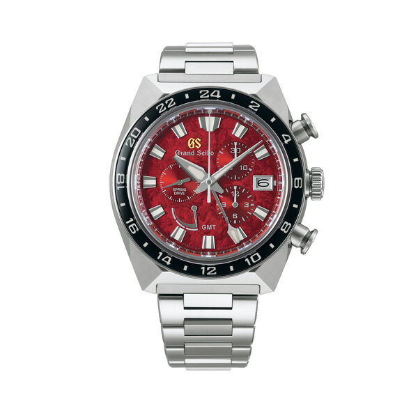 Sport 'Shinshu sunrise' 44 mm spring drive chronogarphe GMT en titane - édition limitée