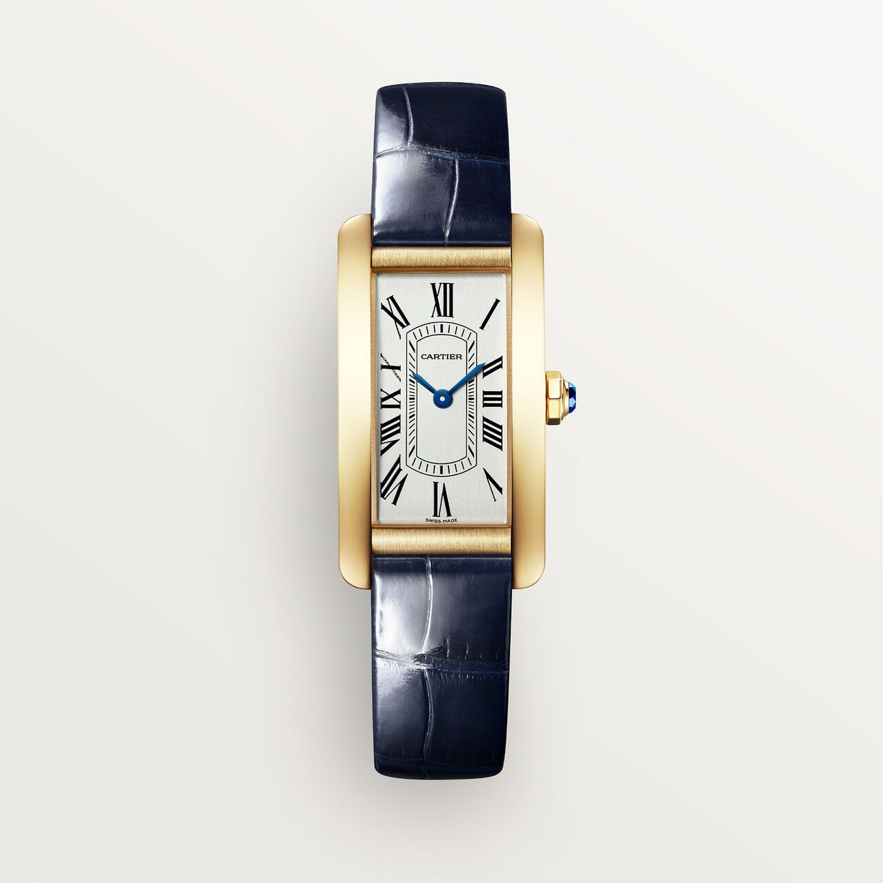Cartier Tank Am&eacute;ricaine Small Quartz 35 X 19 mm Yellow Gold image number 2