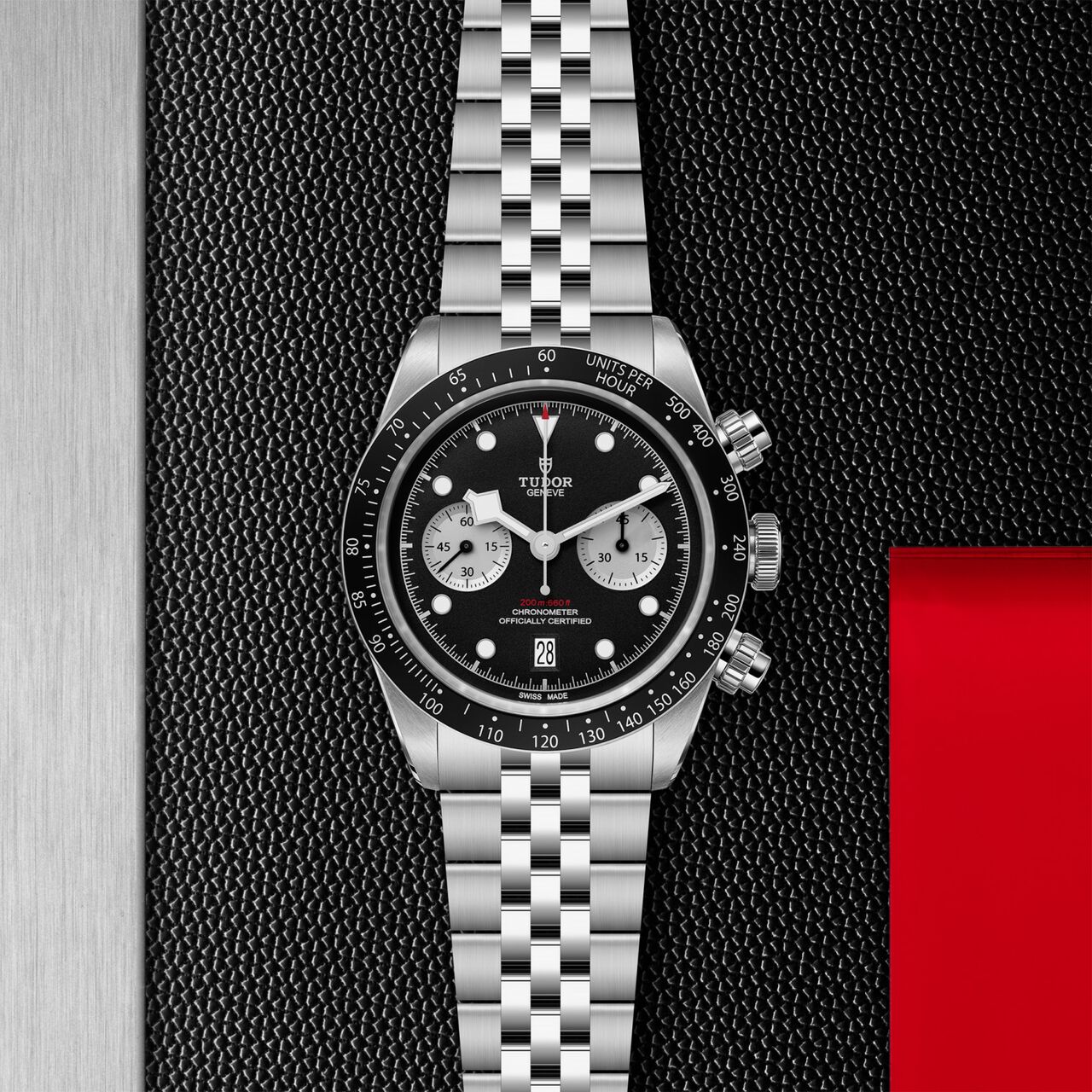TUDOR Black Bay Chrono model M79360N-0013 in stainless steel image number 1