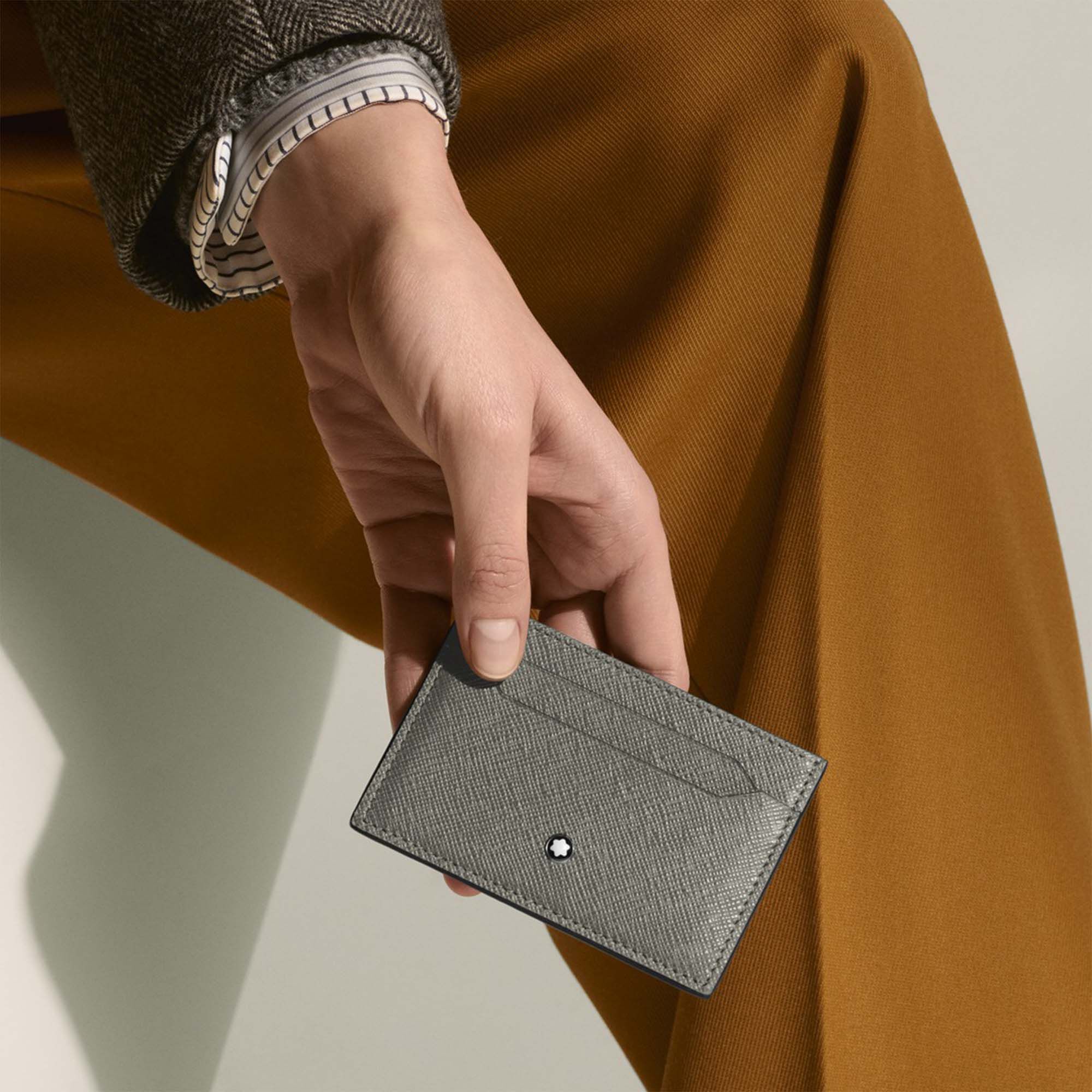 Sartorial Grey 5 Card Holder