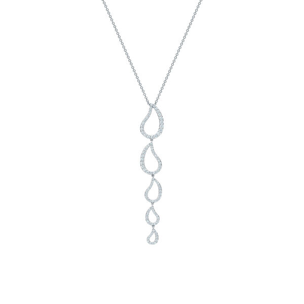 Collier à pendentif en diamants