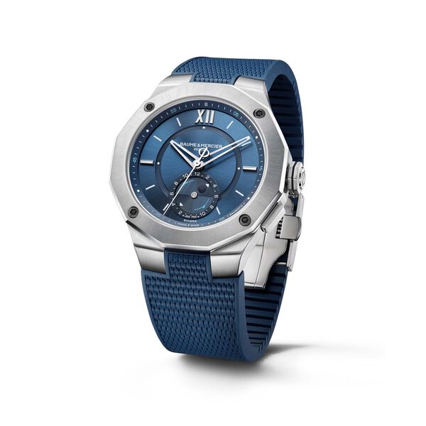 Riviera 43 mm Maréographe Baumatic automatique en acier inoxydable - Édition limitée