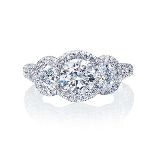 jb star 3 stones round diamond engagement ring 0481 007 front image number 0