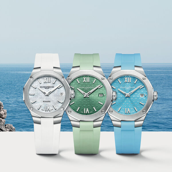 Riviera 36 mm automatique en acier inoxydable - Édition limitée
