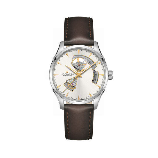 Hamilton Jazzmaster Open Heart 40 mm automatique en acier inoxydable image number 0