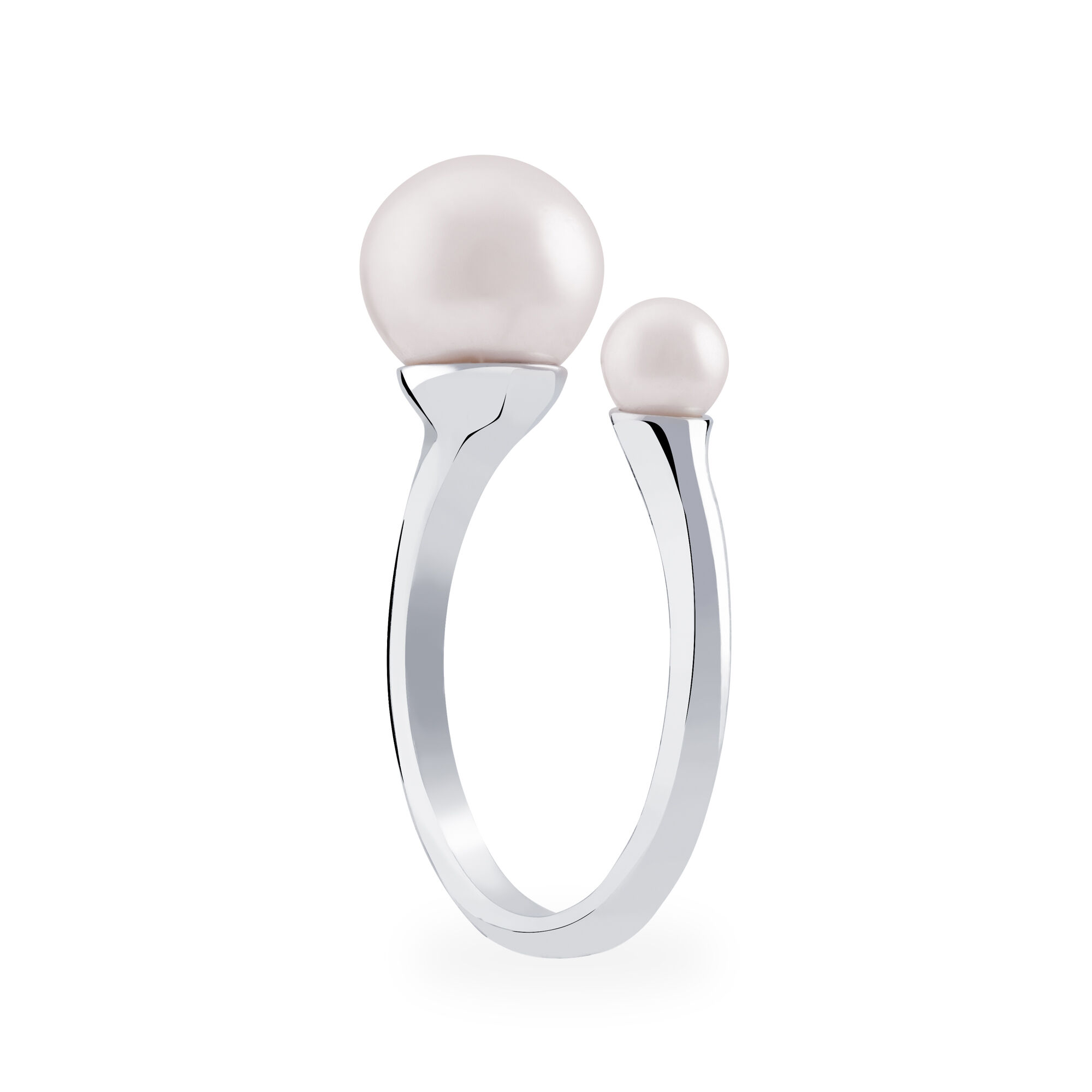 Freshwater pearl ring silver store