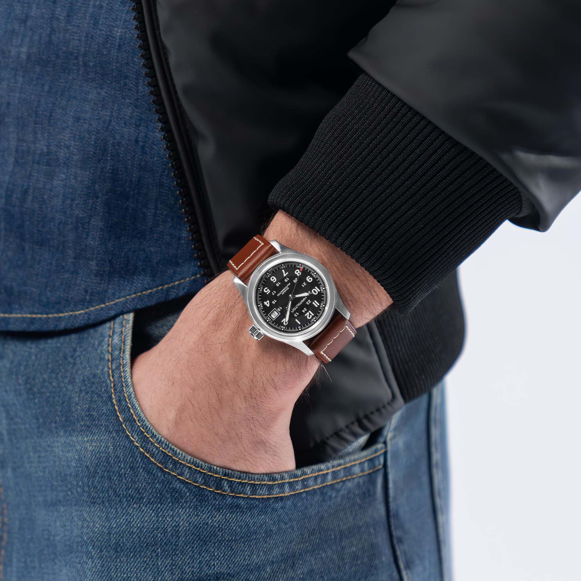 Khaki Field Automatic 38 mm Stainless Steel