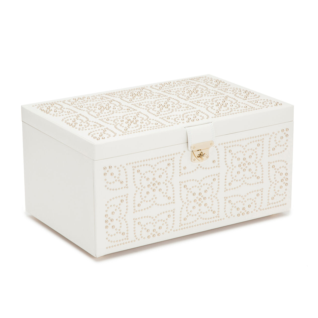 maison birks wolf marrakesh cream large jewellery box 308253 image number 0