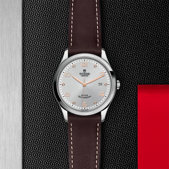  Silver Diamond-Set Dial image number 2