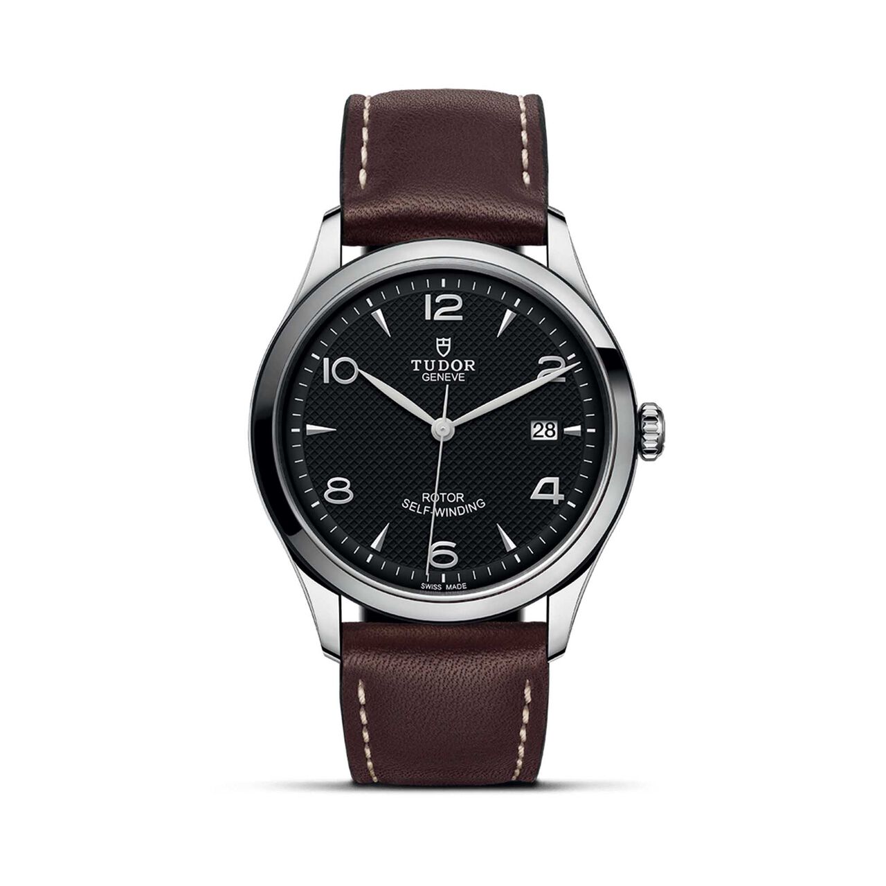 Tudor 1926 Boîtier en acier 39 mm^ cadran noir image number 0
