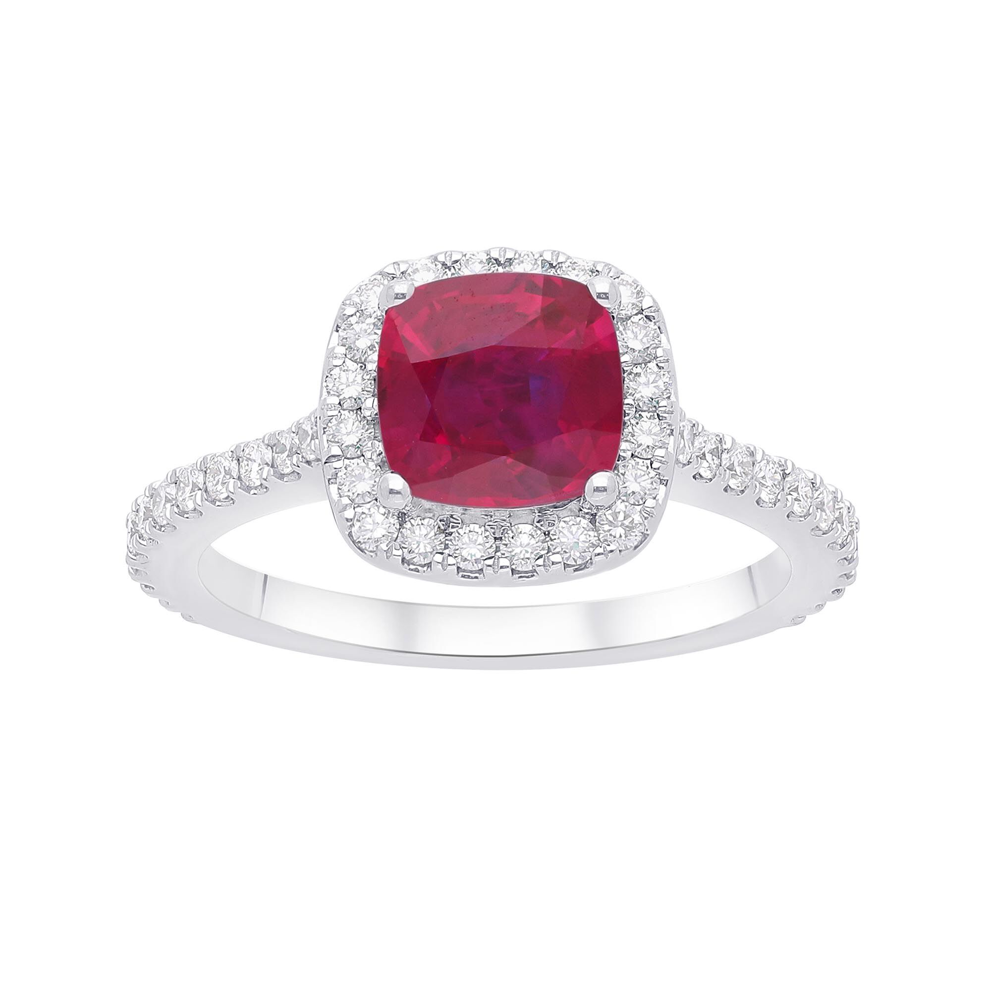 Cushion cut ruby new arrivals