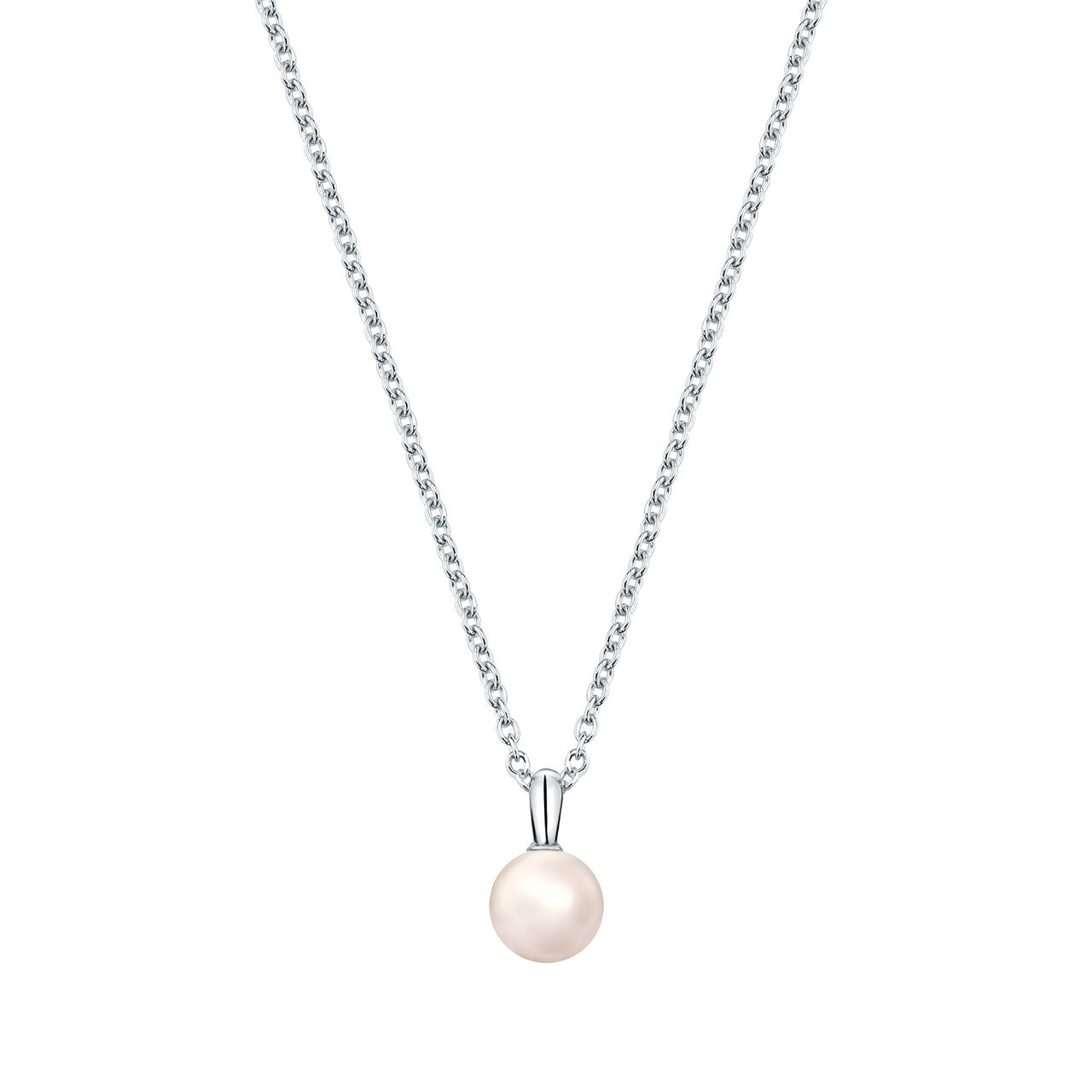 bijoux birks essentials 4 5 5mm pink freshwater pearl pendant image number 0