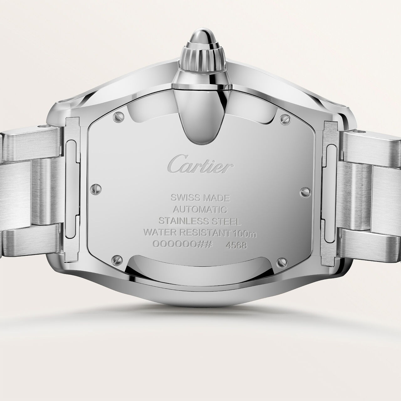 Cartier Roadster Large Automatic 47 X 39 mm Stainless Steel image number 4