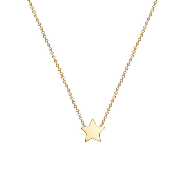 Pendentif étoile en or jaune pour enfants