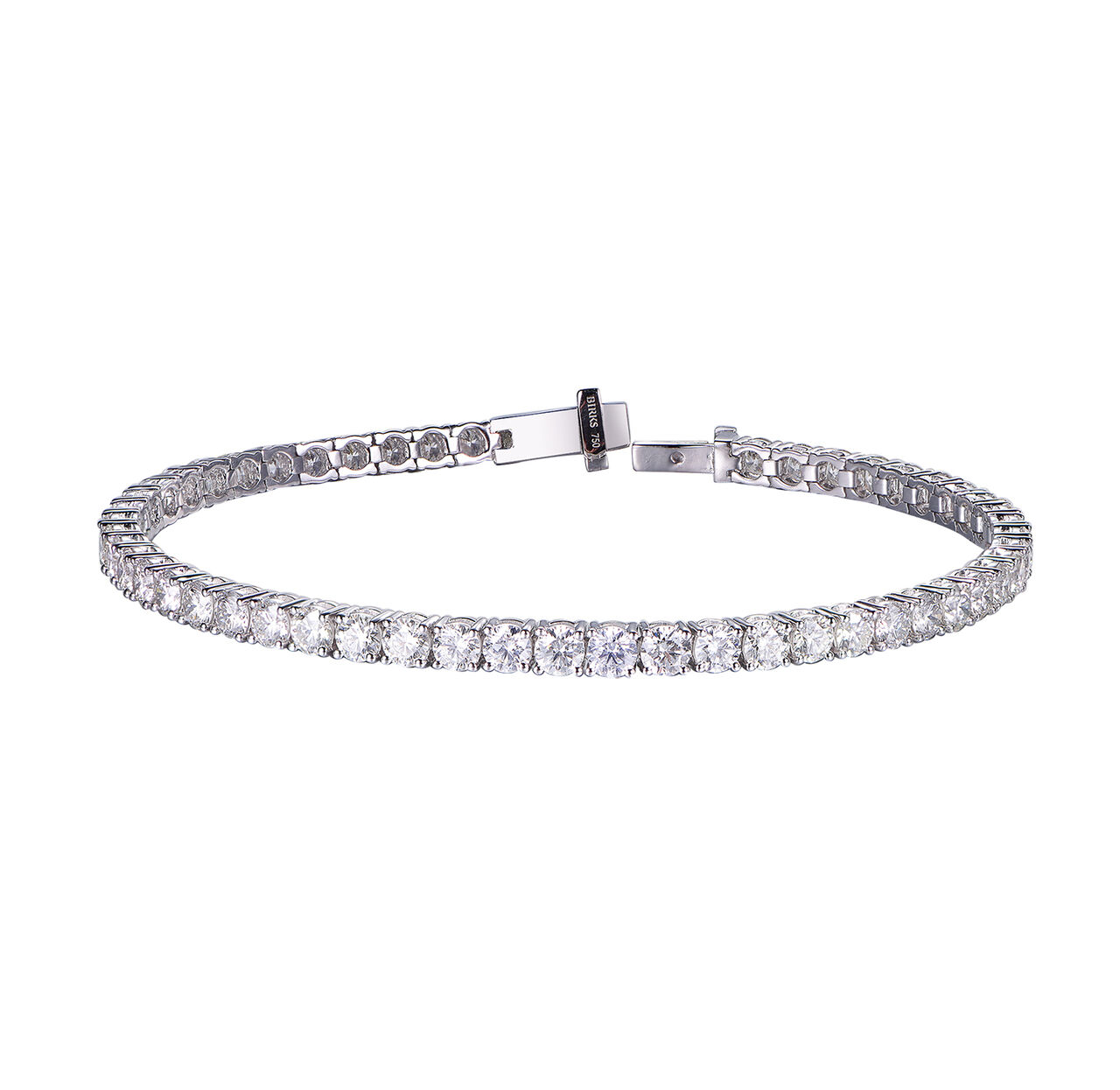 White Gold Diamond Bracelet image number 0