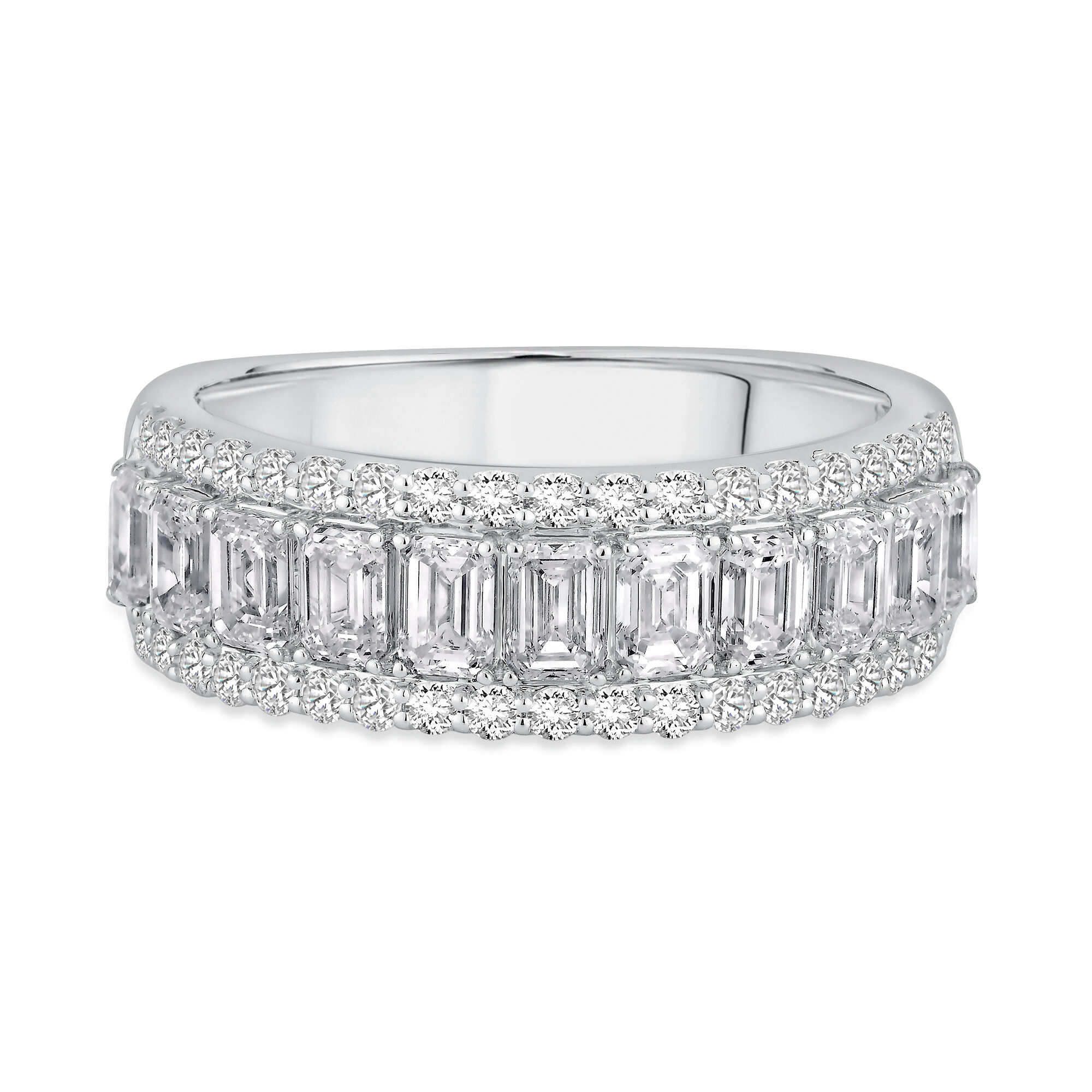 White Gold Diamond Ring