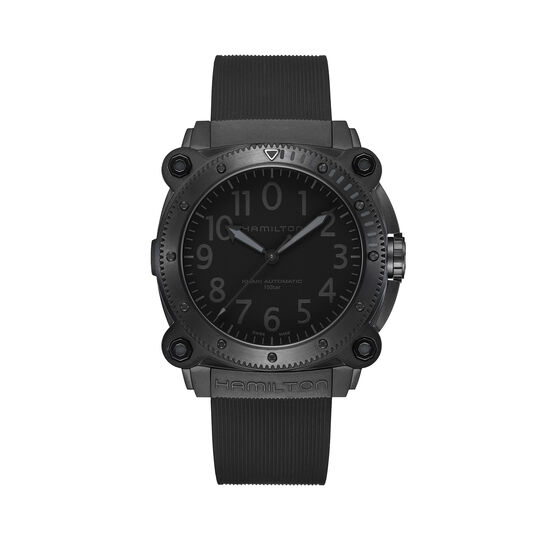 Hamilton Khaki Navy BelowZero Automatic 46 mm PVD Titanium H78505330 image number 0